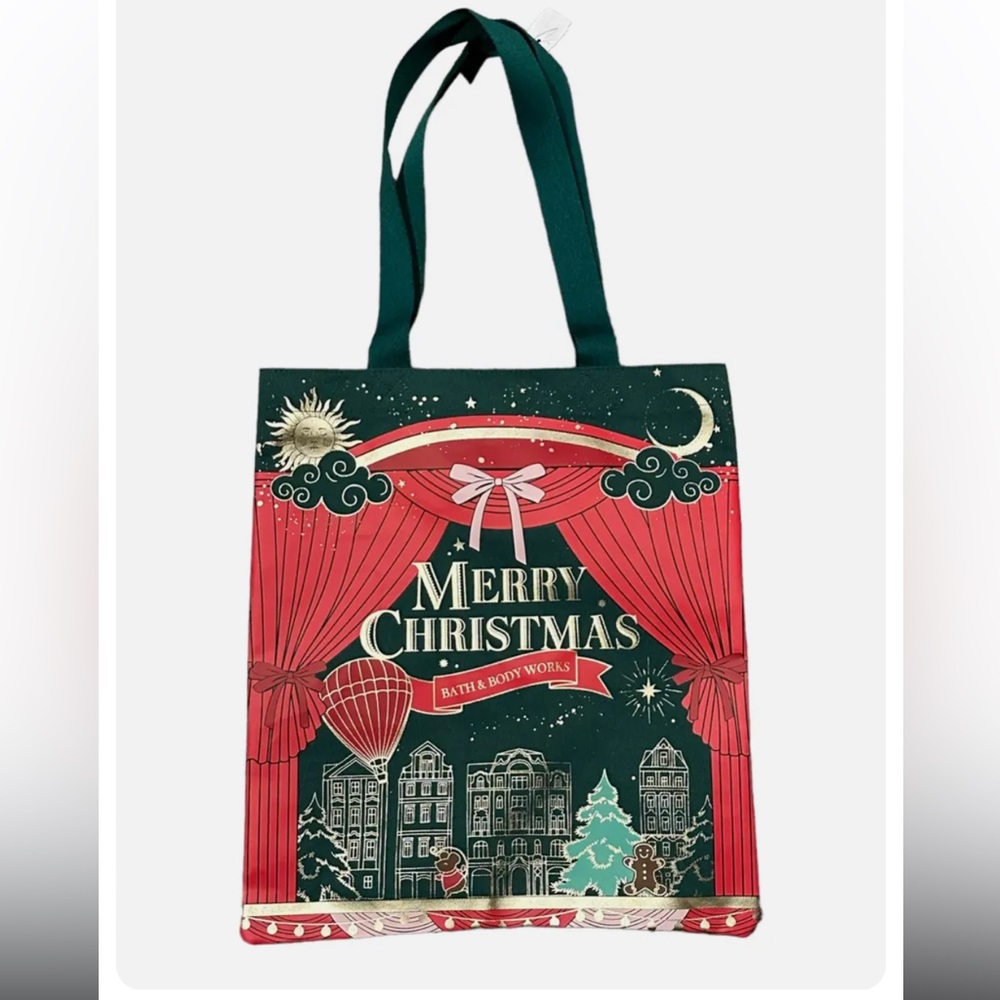 Bath & Body Works Merry Christmas Tote Bag